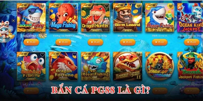 Bắn cá PG88 đỉnh cao nhờ đồ hoạ, chất lượng giao diện